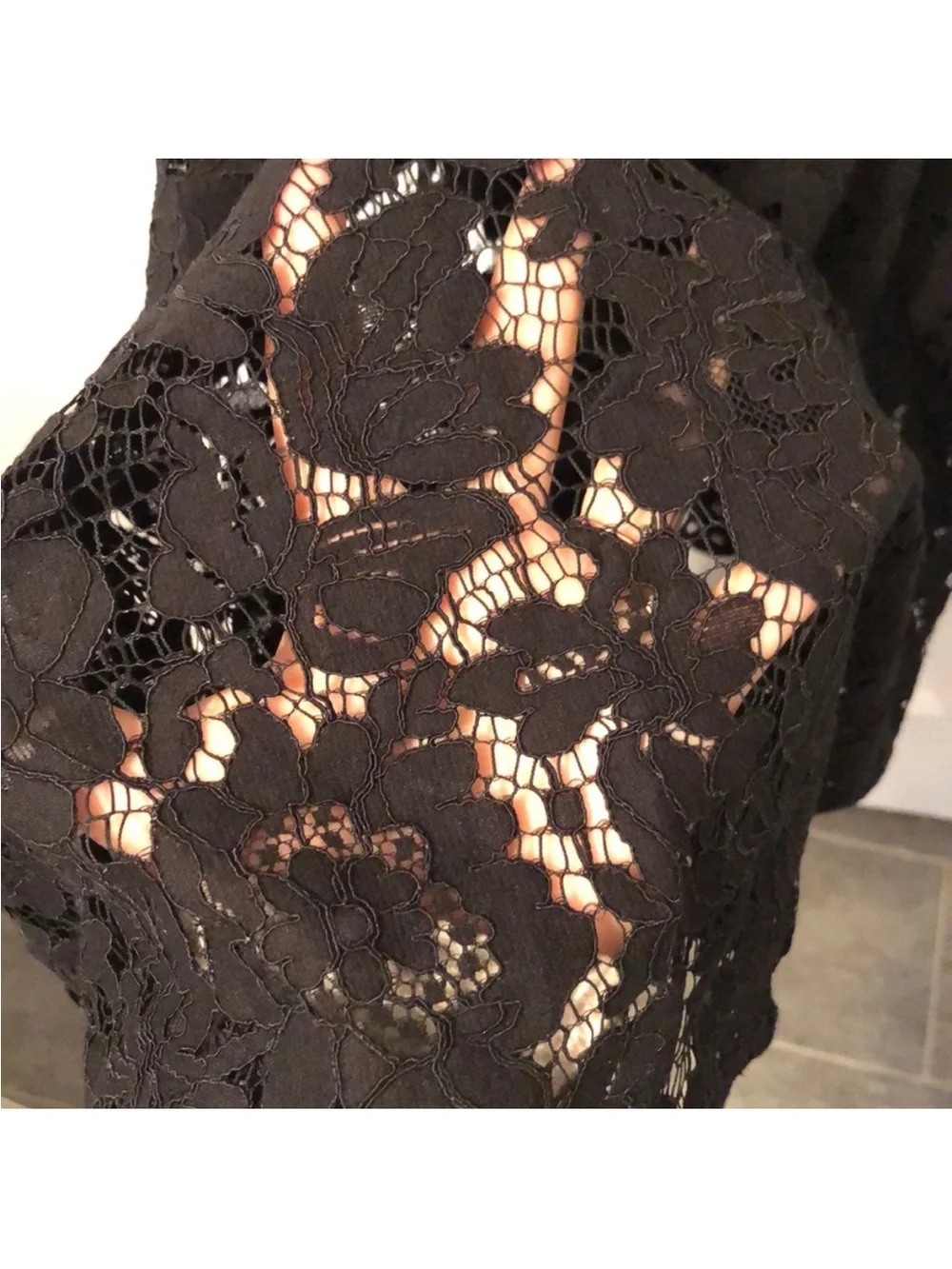 Zara sheer lace